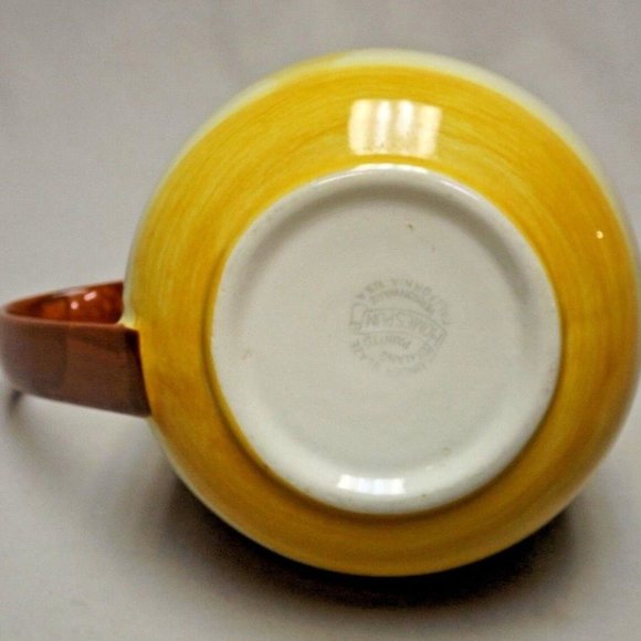 Vernonware Homespun Hand Painted Under Glaze 7 1/2" Salad Plate & 32 oz. Pitcher - Picture 11 of 13